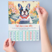 Niedlicher French Bulldog Puppy Flyer (Hand)