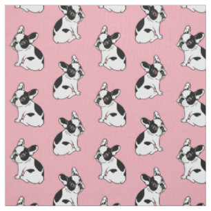 Niedlicher Frenchie weiß, dass Liebe die einzige Stoff