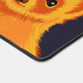 Niedlicher Frettart ferret Mama Name Schreibtischunterlage (Ecke)