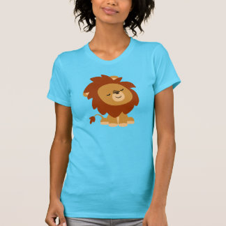 Niedlicher Friedlicher Cartoon Löwe T - Shirt