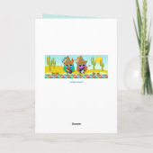 Niedlicher Frogg in Liebe mit benutzerdefiniertem  Karte (Rückseite)