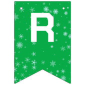 Niedlicher froher Weihnachtskinder Owl Santa Scarf Wimpelkette (Dritte Fahne)