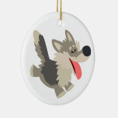 Niedlicher Frolicous Cartoon Wolf Ornament (Rechts)