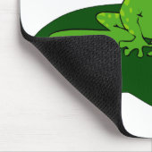 Niedlicher Frosch 2 Mousepad (Ecke)