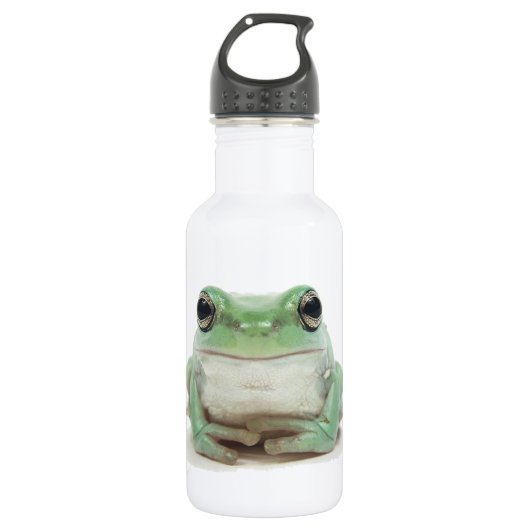 Niedlicher Frosch 32 Unze Trinkflasche (Vorderseite)