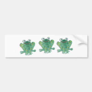 Niedlicher Frosch-Autoaufkleber Autoaufkleber