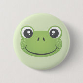 Niedlicher Frosch | Button (Vorderseite)
