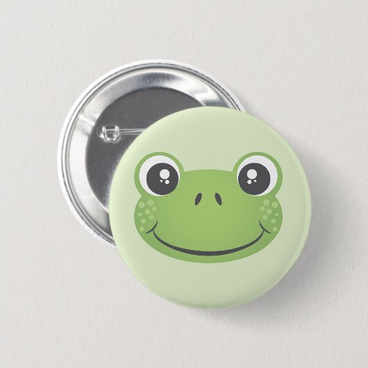Niedlicher Frosch | Button (Vorne & Hinten)
