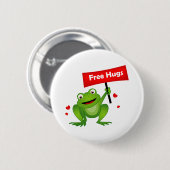 niedlicher Frosch Button (Vorne & Hinten)