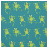 Niedlicher Frosch Cartoon Kinder Stoff (Muster)