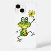 Niedlicher Frosch Case-Mate iPhone Hülle (Rückseite)