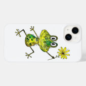 Niedlicher Frosch Case-Mate iPhone Hülle (Rückseite (Horizontal))