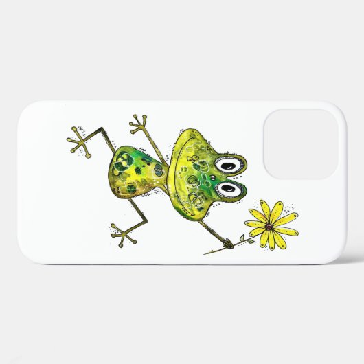 Niedlicher Frosch Case-Mate iPhone Hülle (Rückseite (Horizontal))