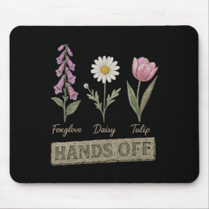 Niedlicher Frosch-Dragonfly-Schildkröten-Hände von Mousepad