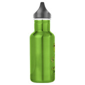 Niedlicher Frosch Edelstahlflasche (Links)