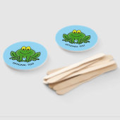 Niedlicher Frosch Fächer (Non-assembled)