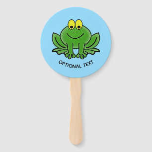 Niedlicher Frosch Fächer