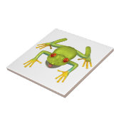 Niedlicher Frosch Fliese (Seite)