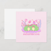 Niedlicher Frosch - Frogever-Liebe (Vorne/Hinten)