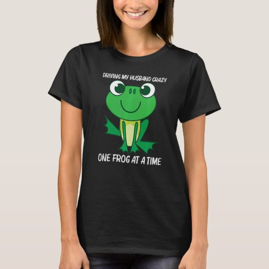 Niedlicher Frosch für Frauen Mama Forest Zoo Tierk T-Shirt (Vorderseite)