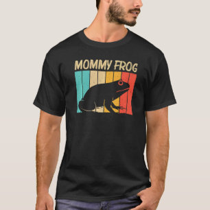 Niedlicher Frosch für Frauen Mama Frosch Toad Anim T-Shirt