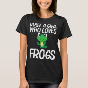 Niedlicher Frosch für Mädchen Mama Forest Zoo Tier T-Shirt