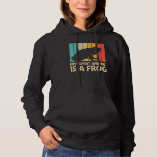 Niedlicher Frosch für Männer Froschtote Kaulquappe Hoodie