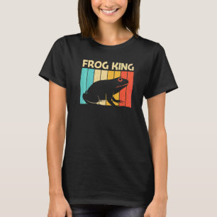Niedlicher Frosch für Männer Papa Frosch Kröte Tie T-Shirt