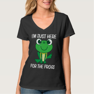 Niedlicher Frosch für Männer - Waldtierkatze T-Shirt