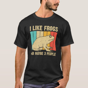 Niedlicher Frosch für toad Lover Men Amphibien T-Shirt