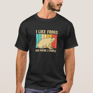 Niedlicher Frosch für Tote Männer Amphibien T-Shirt