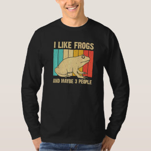 Niedlicher Frosch für Tote Männer Amphibien T-Shirt