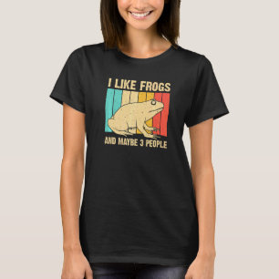 Niedlicher Frosch für Tote Männer Amphibien T-Shirt
