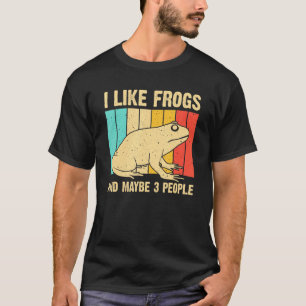 Niedlicher Frosch für Tote Männer Amphibien T-Shirt