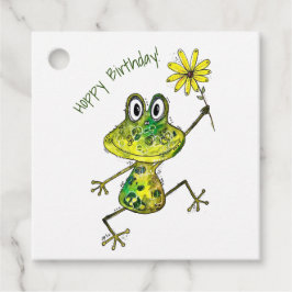 Niedlicher Frosch Geschenkanhänger