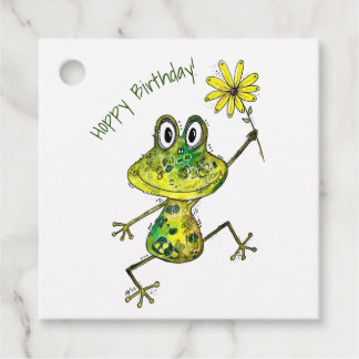 Niedlicher Frosch Geschenkanhänger