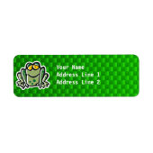 Niedlicher Frosch; grün (Vorne)