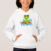 Niedlicher Frosch, grüner Frosch, kleiner Frosch, Hoodie (Vorderseite)
