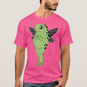 Niedlicher Frosch Grunge ästhetische Mall Nu Goth T-Shirt