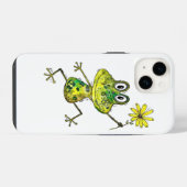 Niedlicher Frosch iPhone Hülle (Rückseite (Horizontal))