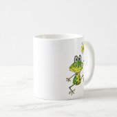 Niedlicher Frosch Kaffeetasse (VorderseiteRechts)