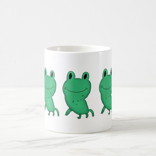 Niedlicher Frosch Kaffeetasse (Mittel)