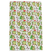Niedlicher Frosch Kawaii Tier Mittlere Geschenktüte (Vorderseite)