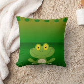 Niedlicher Frosch Kissen (Decke)