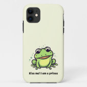 Niedlicher Frosch küsst mich Case-Mate iPhone Hülle (Rückseite)