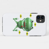 Niedlicher Frosch mit Fliegen Case-Mate iPhone Hülle (Rückseite (Horizontal))