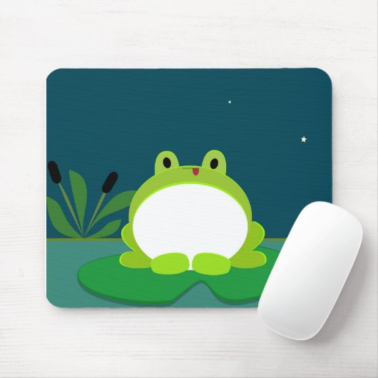 Niedlicher Frosch Mousepad (Mit Mouse)