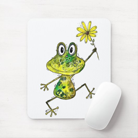 Niedlicher Frosch Mousepad (Mit Mouse)