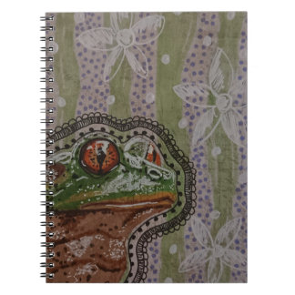 Niedlicher Frosch Notizblock