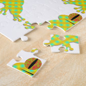 Niedlicher Frosch Puzzle (Seite)